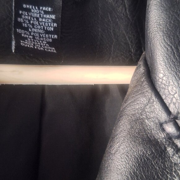 Leather Embroidered Jacket - Picture 3 of 5